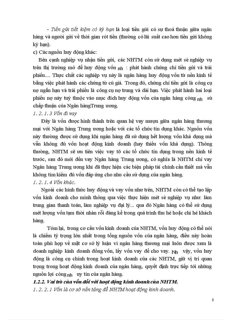 image for page Giải pháp nhằm nâng cao hiệu quả hoạt động huy động vốn tại SGD I Ngân hàng Công thương VN