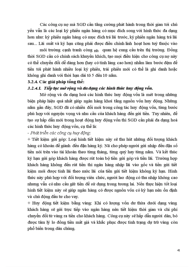image for page Giải pháp nhằm nâng cao hiệu quả hoạt động huy động vốn tại SGD I Ngân hàng Công thương VN