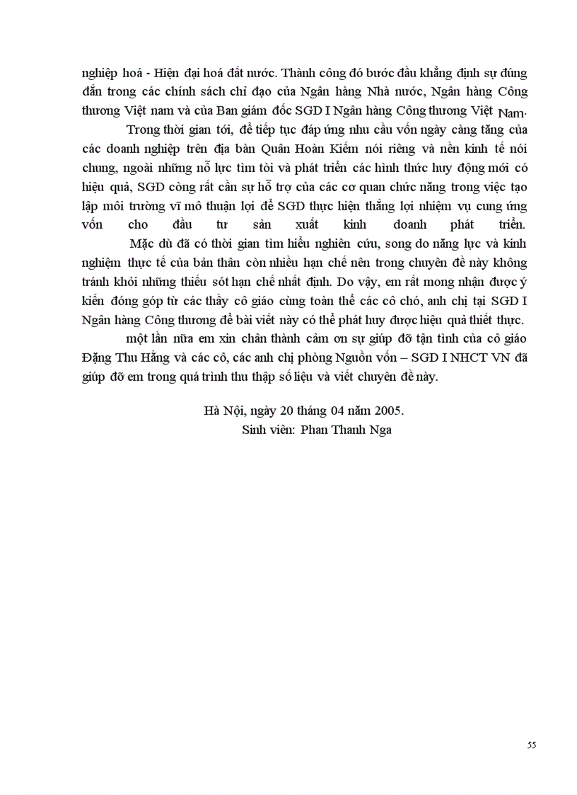 image for page Giải pháp nhằm nâng cao hiệu quả hoạt động huy động vốn tại SGD I Ngân hàng Công thương VN