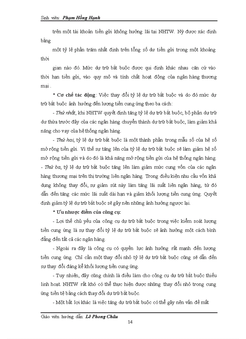 image for page Thực trạng thực hiện chính sách tiền tệ của ngân hàng nhà nước việt nam