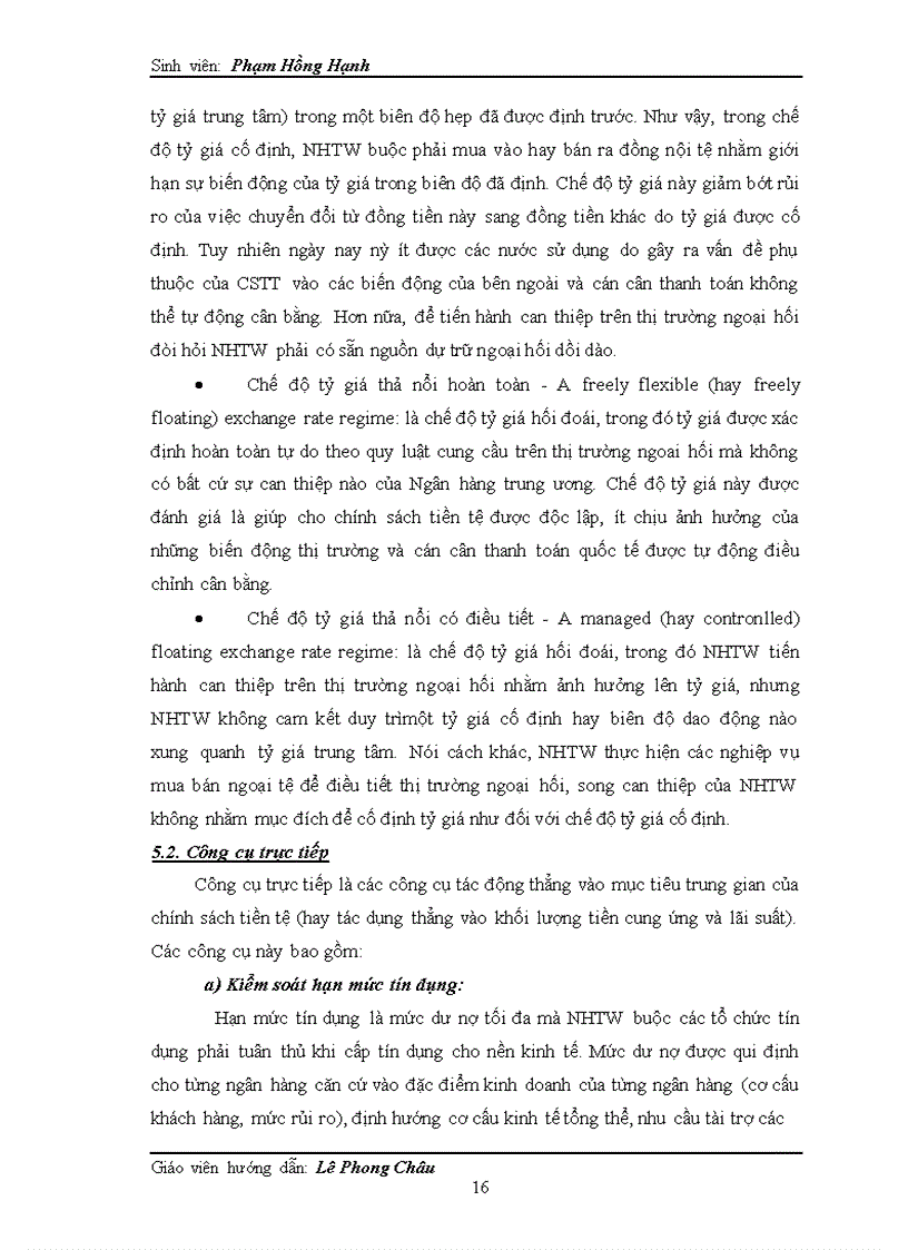 image for page Thực trạng thực hiện chính sách tiền tệ của ngân hàng nhà nước việt nam