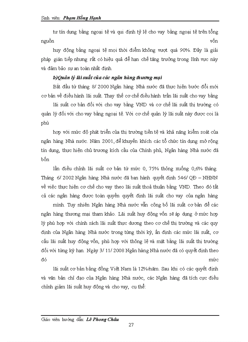 image for page Thực trạng thực hiện chính sách tiền tệ của ngân hàng nhà nước việt nam