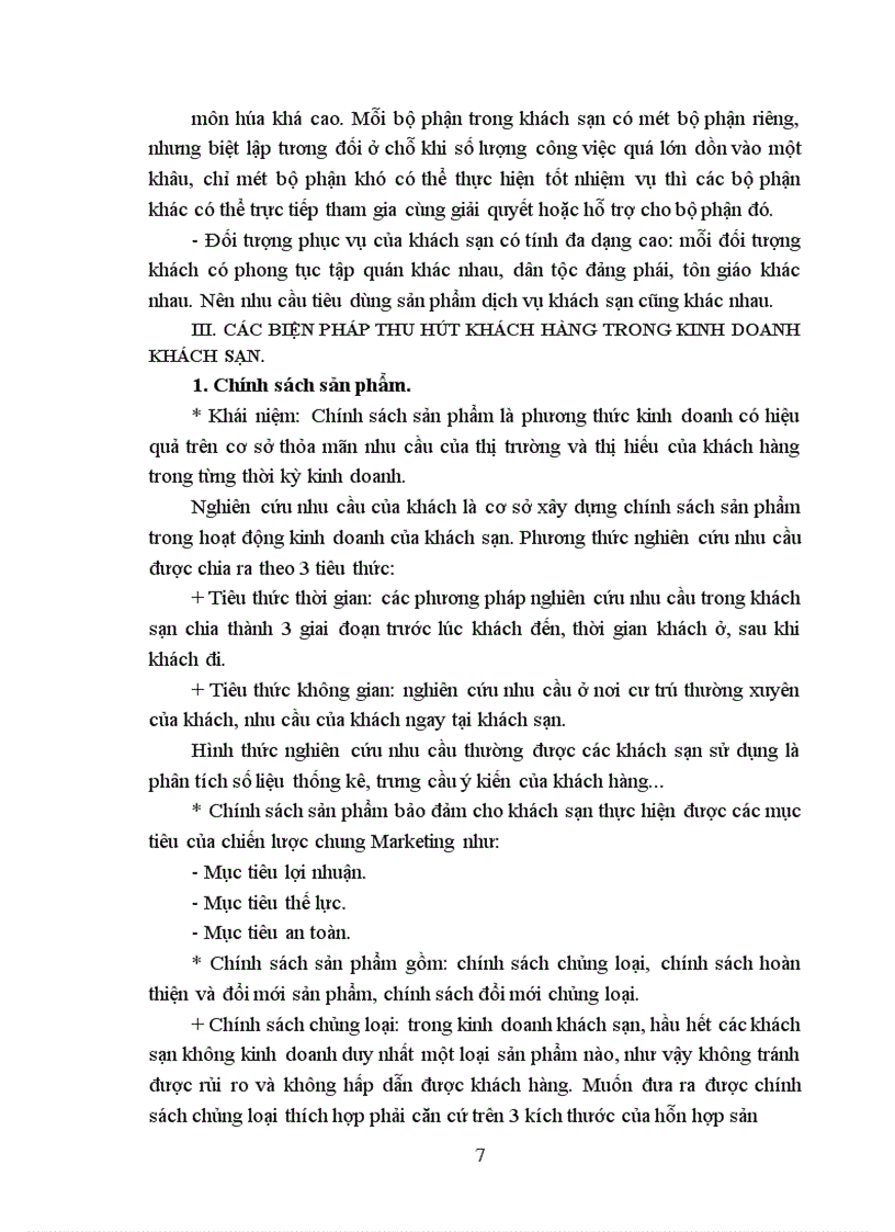 image for page Các biện pháp thu hút khách hàng ở khách sạn Xây dựng