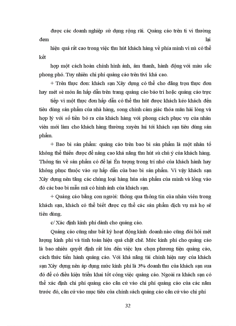 image for page Các biện pháp thu hút khách hàng ở khách sạn Xây dựng