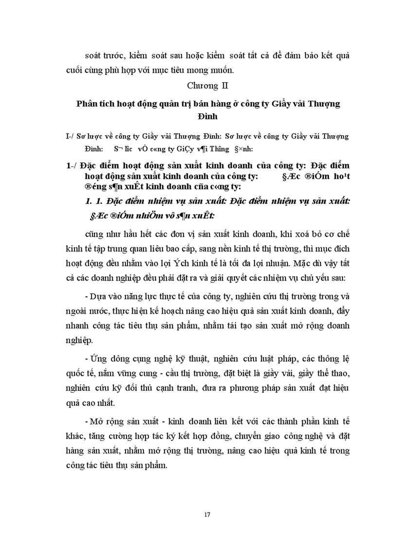image for page Các biện pháp nâng cao chất lượng công tác quản trị bán hàng tại công ty Giầy Thượng Đình