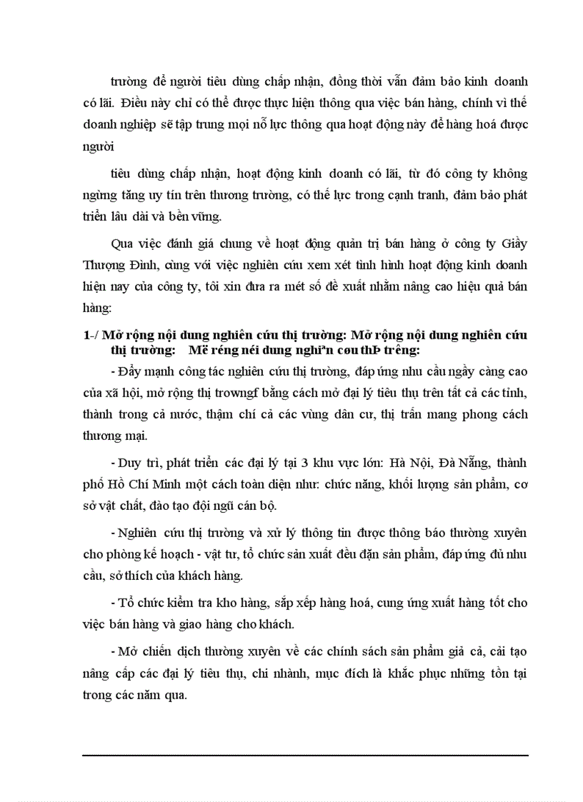 image for page Các biện pháp nâng cao chất lượng công tác quản trị bán hàng tại công ty Giầy Thượng Đình