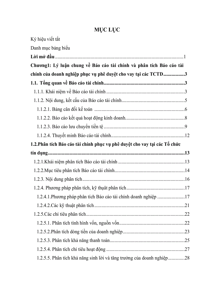 image for page Một số giải pháp hoàn thiện công tác phân tích Báo cáo tài chính của doanh nghiệp để phục vụ hoạt động phê duyệt cho vay tại Tổng Công ty Tài chính Cổ phần Dầu khí Việt Nam