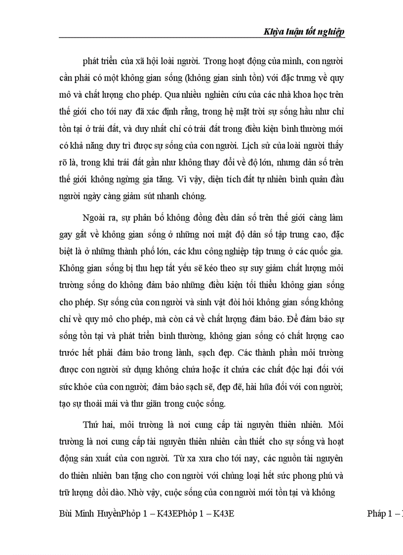 image for page Môi trường trong việc phát triển bền vững ở Việt Nam – Thực trạng và giải pháp