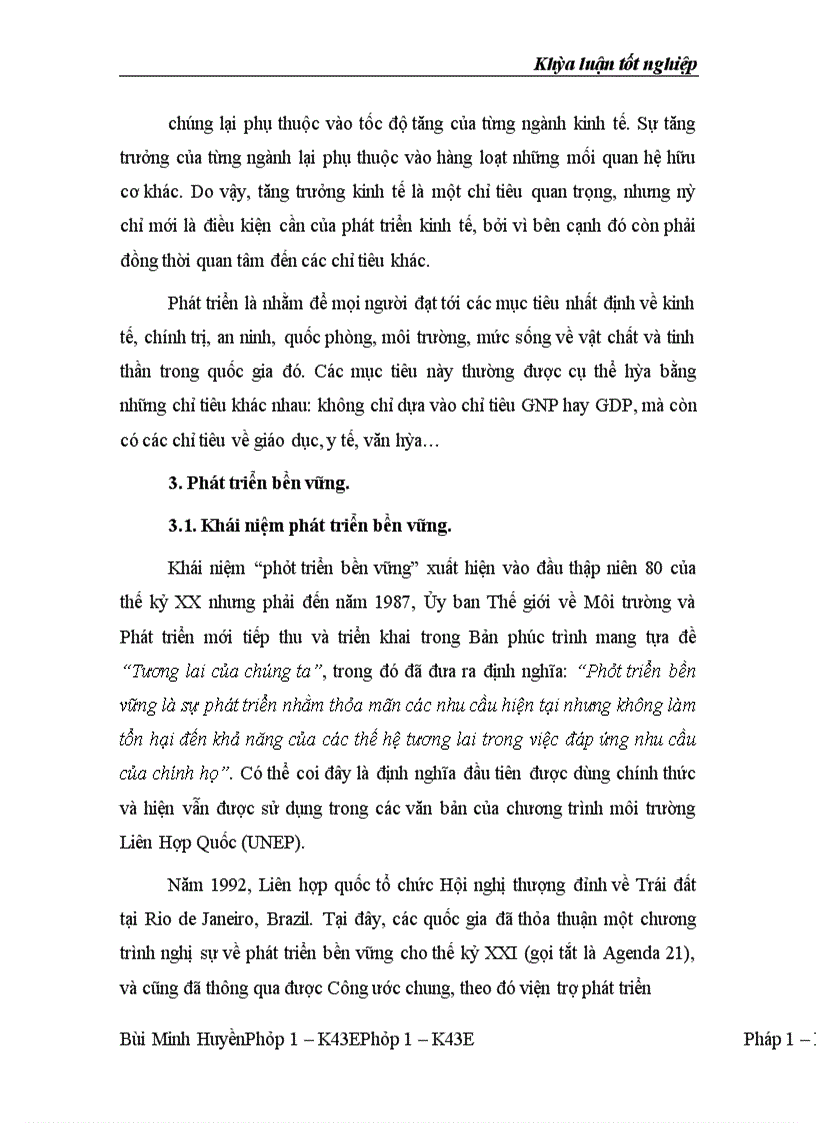 image for page Môi trường trong việc phát triển bền vững ở Việt Nam – Thực trạng và giải pháp