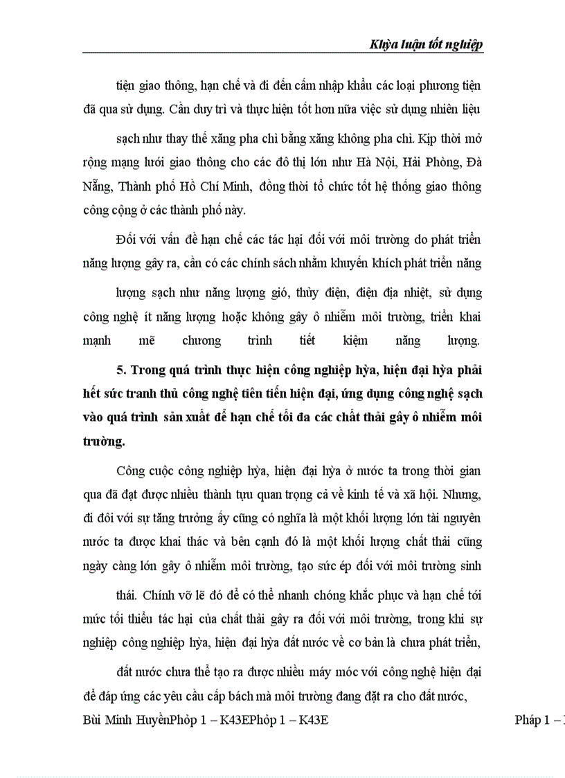 image for page Môi trường trong việc phát triển bền vững ở Việt Nam – Thực trạng và giải pháp