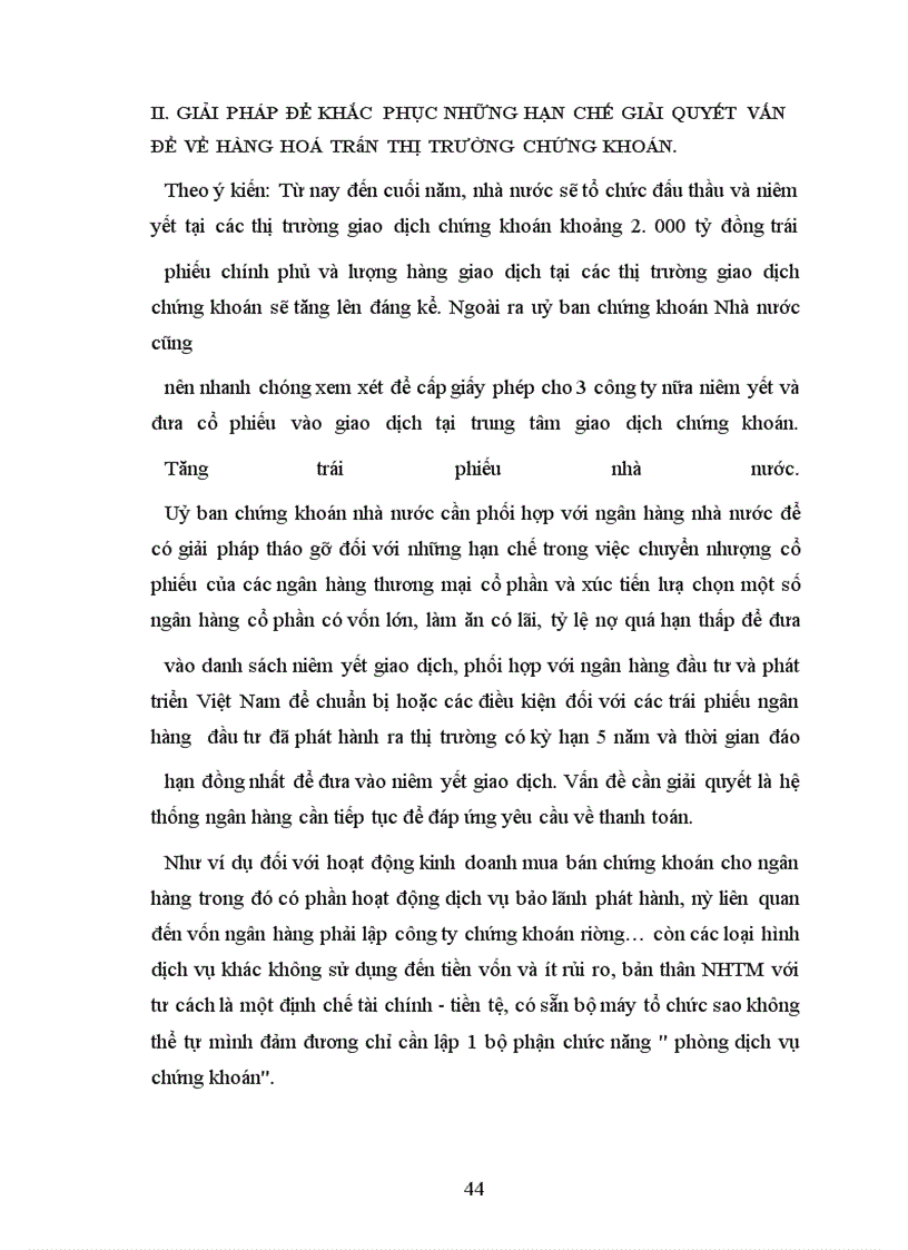 image for page Giải pháp để phát triển thị trường chứng khoán ở việt nam