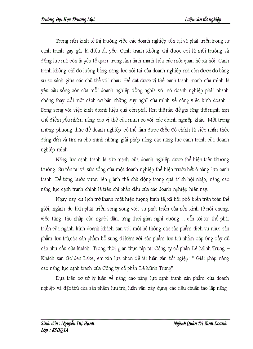 image for page Giải pháp nâng cao năng lực cạnh tranh tại Công ty cổ phần Lê Minh Trung