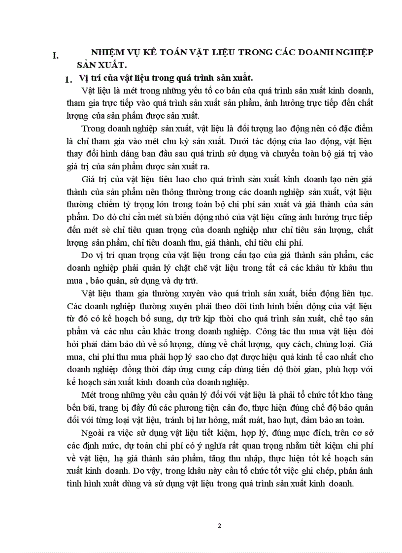 image for page Kế toán vật liệu với việc nâng cao hiệu quả sử dụng vốn lưu động tại Công ty văn phòng phẩm Hồng Hà