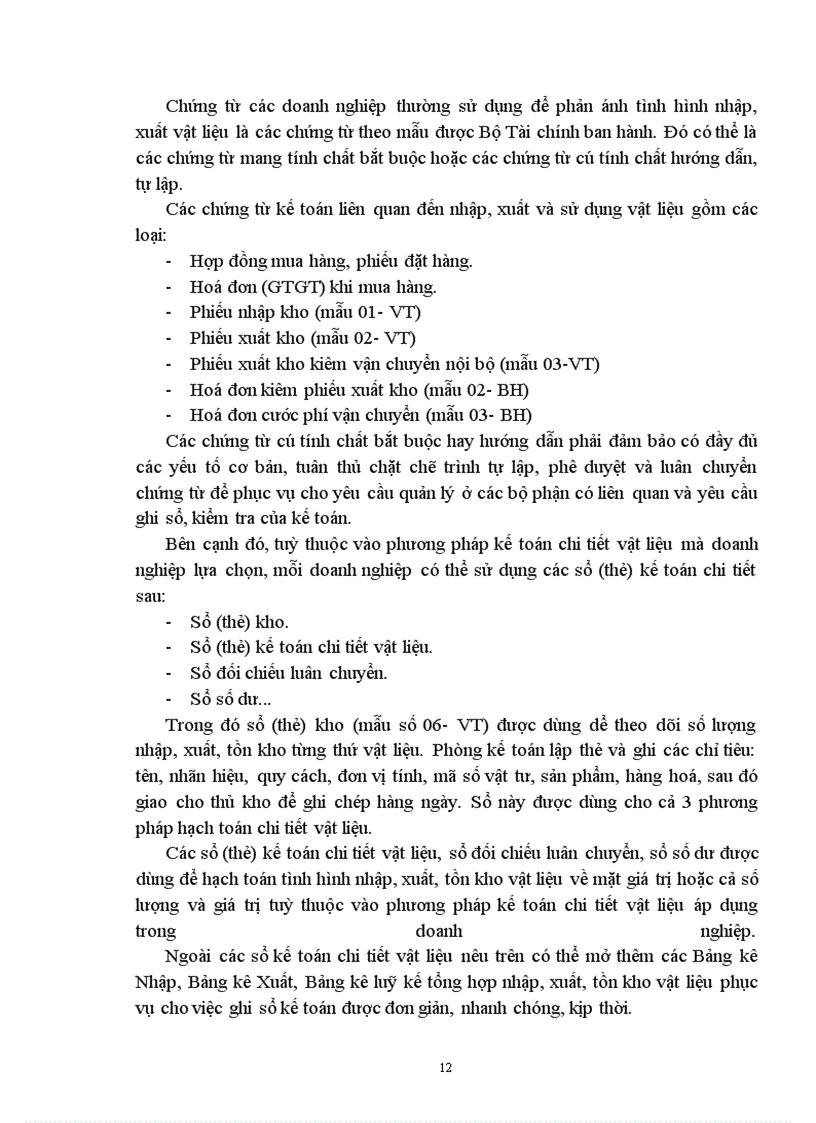 image for page Kế toán vật liệu với việc nâng cao hiệu quả sử dụng vốn lưu động tại Công ty văn phòng phẩm Hồng Hà