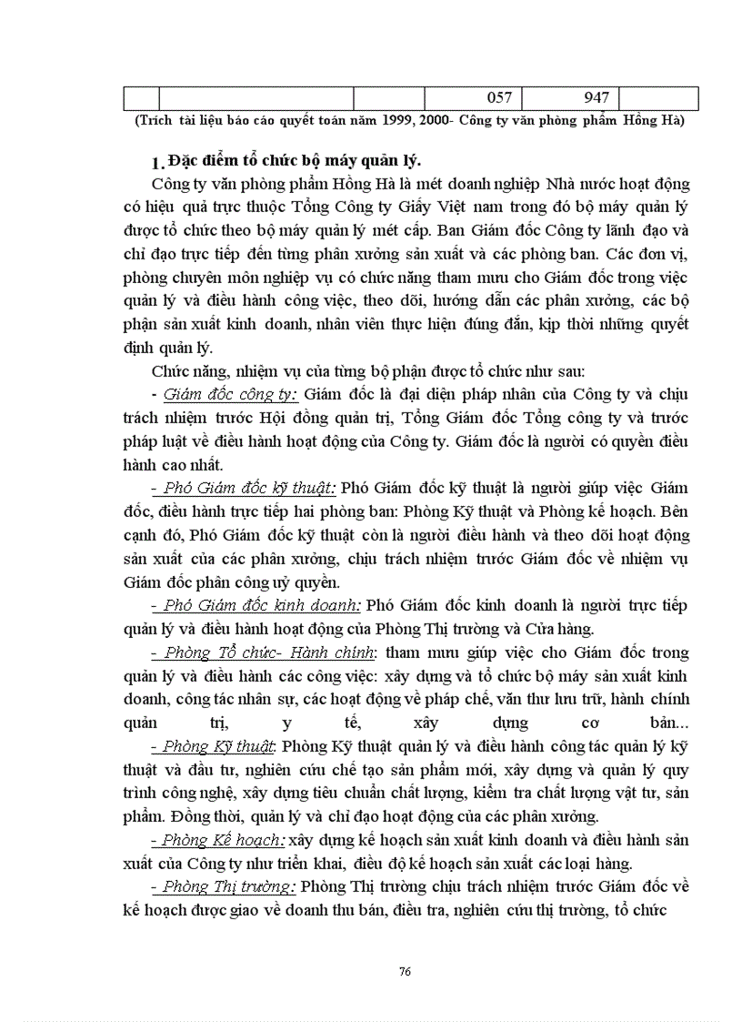 image for page Kế toán vật liệu với việc nâng cao hiệu quả sử dụng vốn lưu động tại Công ty văn phòng phẩm Hồng Hà