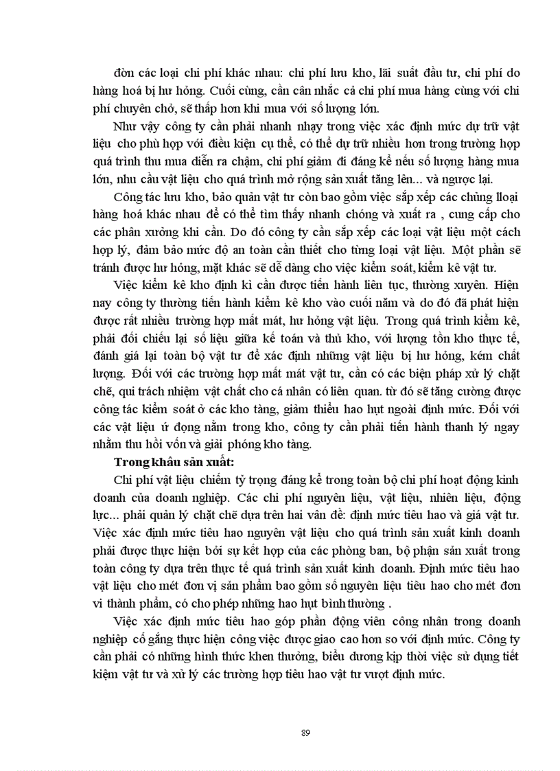 image for page Kế toán vật liệu với việc nâng cao hiệu quả sử dụng vốn lưu động tại Công ty văn phòng phẩm Hồng Hà