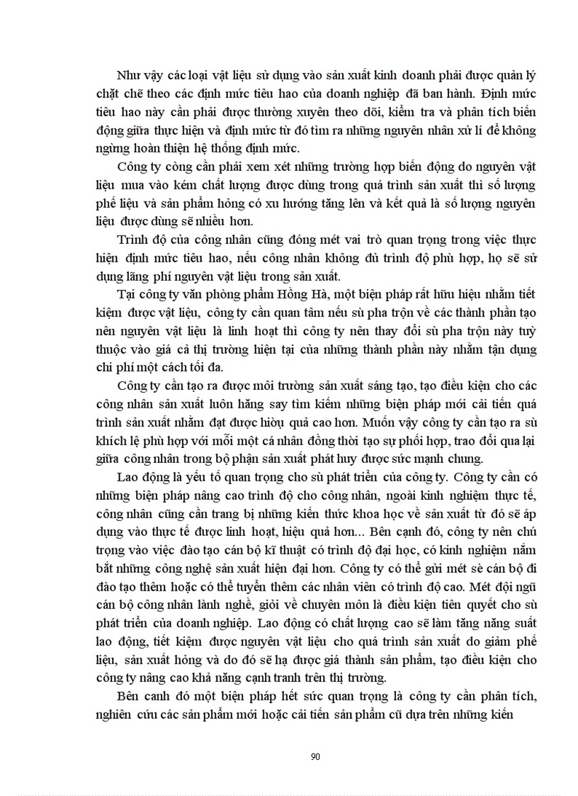 image for page Kế toán vật liệu với việc nâng cao hiệu quả sử dụng vốn lưu động tại Công ty văn phòng phẩm Hồng Hà