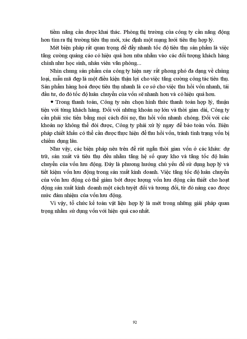 image for page Kế toán vật liệu với việc nâng cao hiệu quả sử dụng vốn lưu động tại Công ty văn phòng phẩm Hồng Hà