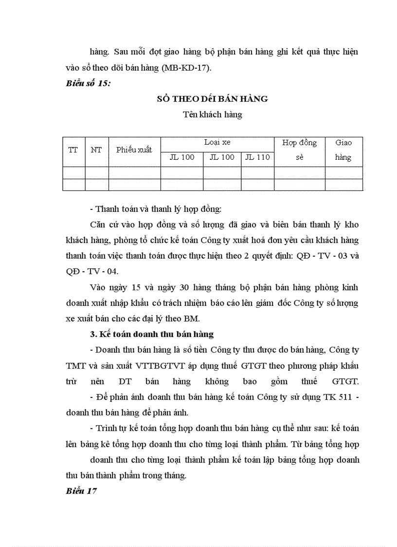 image for page Hoàn thiện kế toán thành phẩm, tiêu thụ thành phẩm và xác định kết quả tiêu thụ tại Công ty Thương mại và sản xuất vật tư thiết bị GTVT