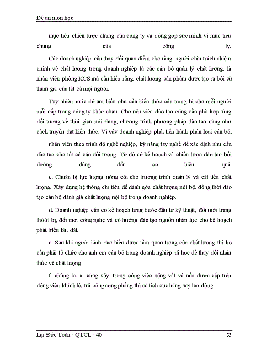 image for page Chất lượng, QLCL và yếu tố con người trong Quản lý chất lượng