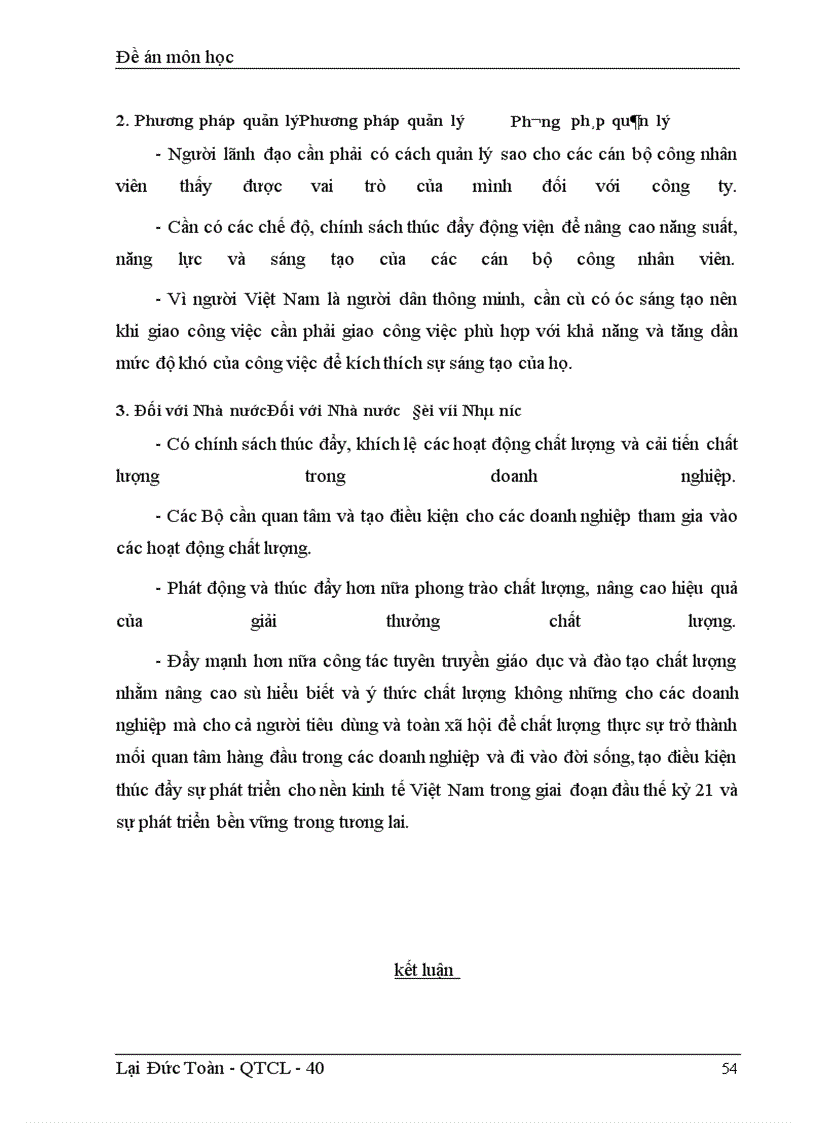 image for page Chất lượng, QLCL và yếu tố con người trong Quản lý chất lượng