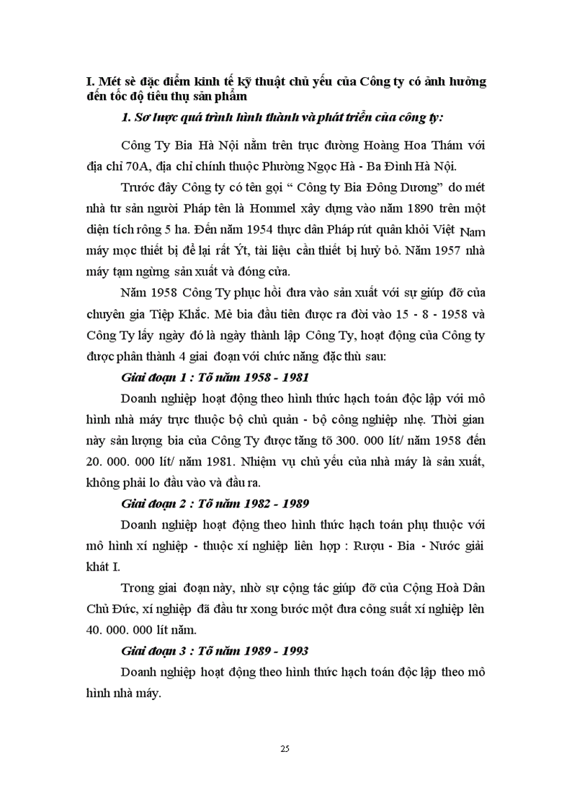 image for page Một số biện pháp cơ bản nhằm đẩy nhanh tốc độ tiêu thụ sản phẩm ở Công ty bia Hà Nội