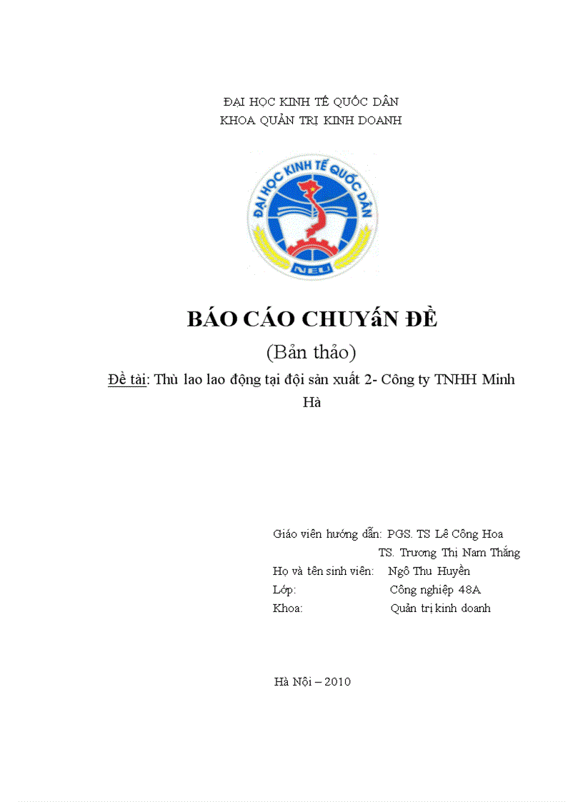 image for page Thù lao lao động tại đội sản xuất 2- Công ty TNHH Minh Hà