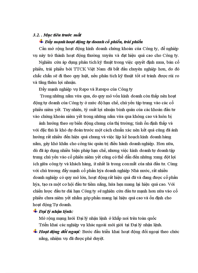 image for page Phát triển hoạt động tự doanh tại Công ty chứng khoán Phố wall