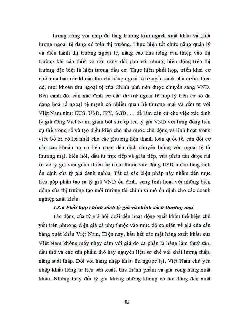 image for page Tác động của chính sách tỷ giá hối đoái đến hoạt động xuất khẩu của Việt Nam trong thời gian qua