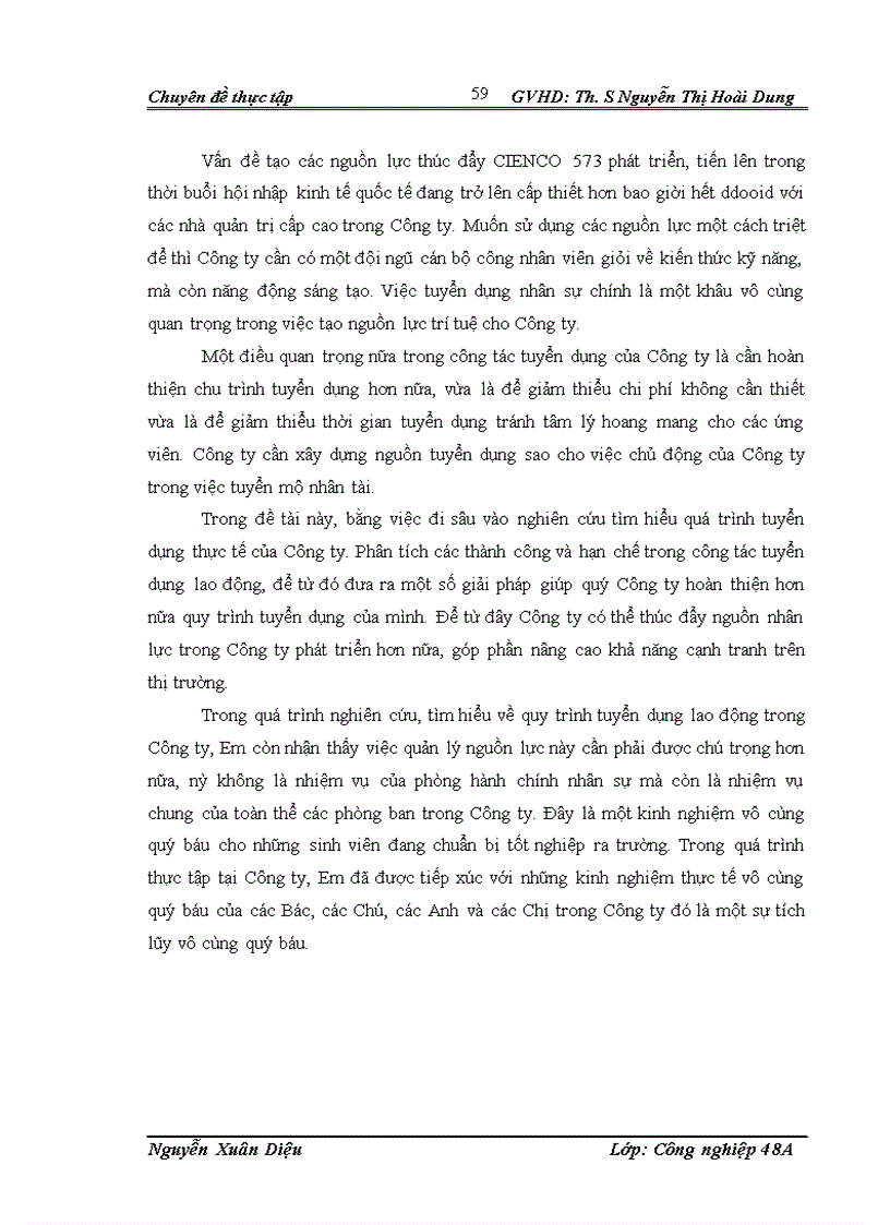 image for page Hoàn thiện công tác tuyển dụng lao động tại Công ty cổ phần đầu tư và xây dựng 573
