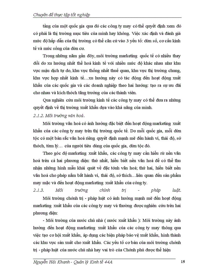 image for page Hoàn thiện quản lý marketinh nhằm thúc đẩy xuất khẩu hàng may mặc sang thị trường EU