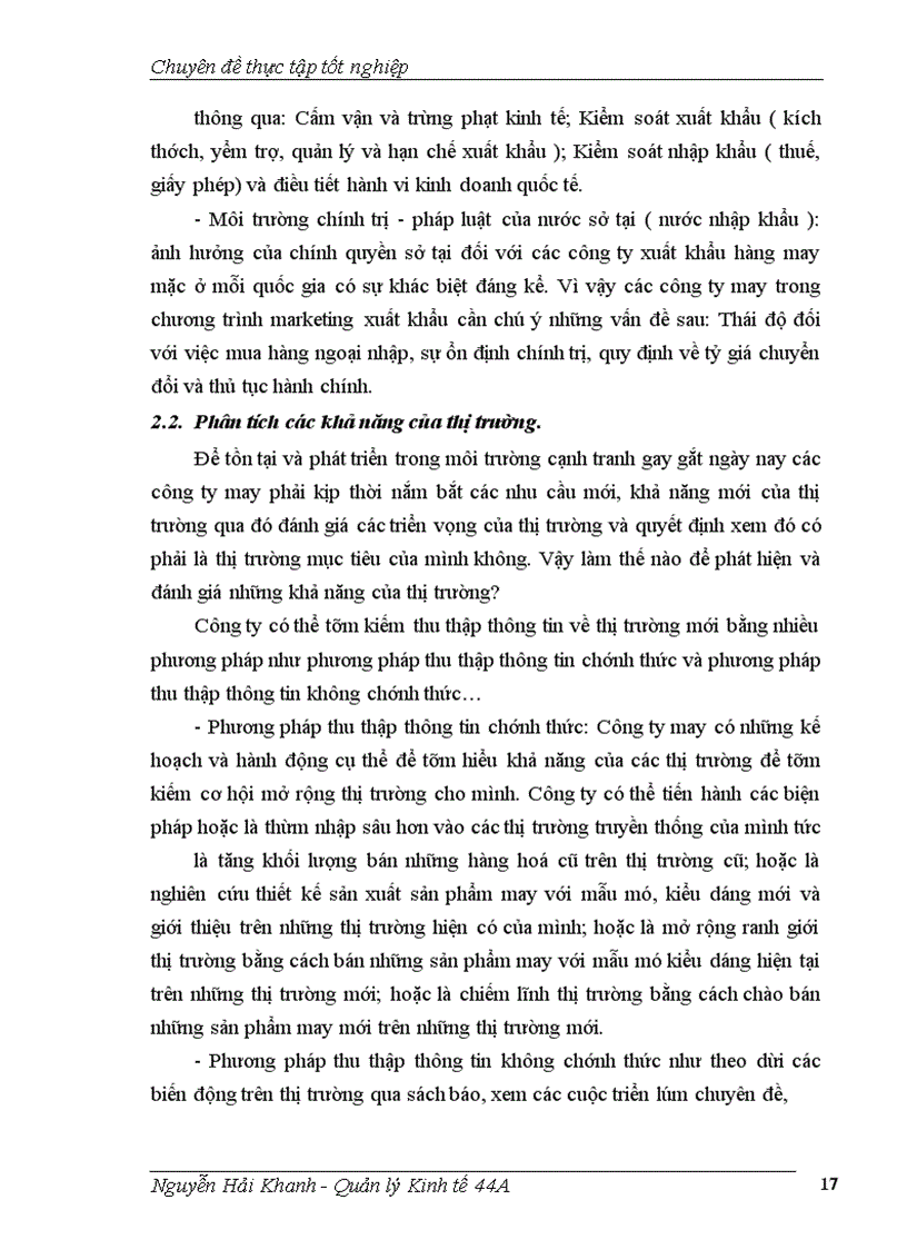 image for page Hoàn thiện quản lý marketinh nhằm thúc đẩy xuất khẩu hàng may mặc sang thị trường EU