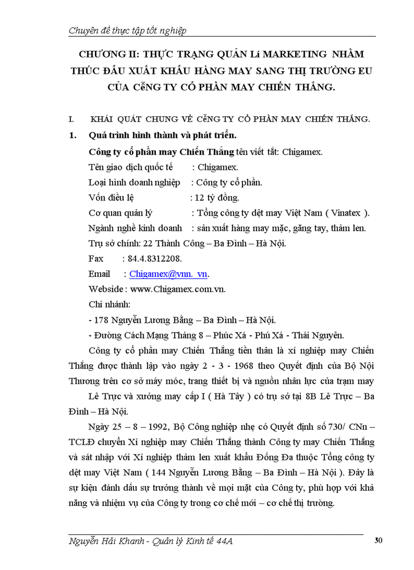 image for page Hoàn thiện quản lý marketinh nhằm thúc đẩy xuất khẩu hàng may mặc sang thị trường EU