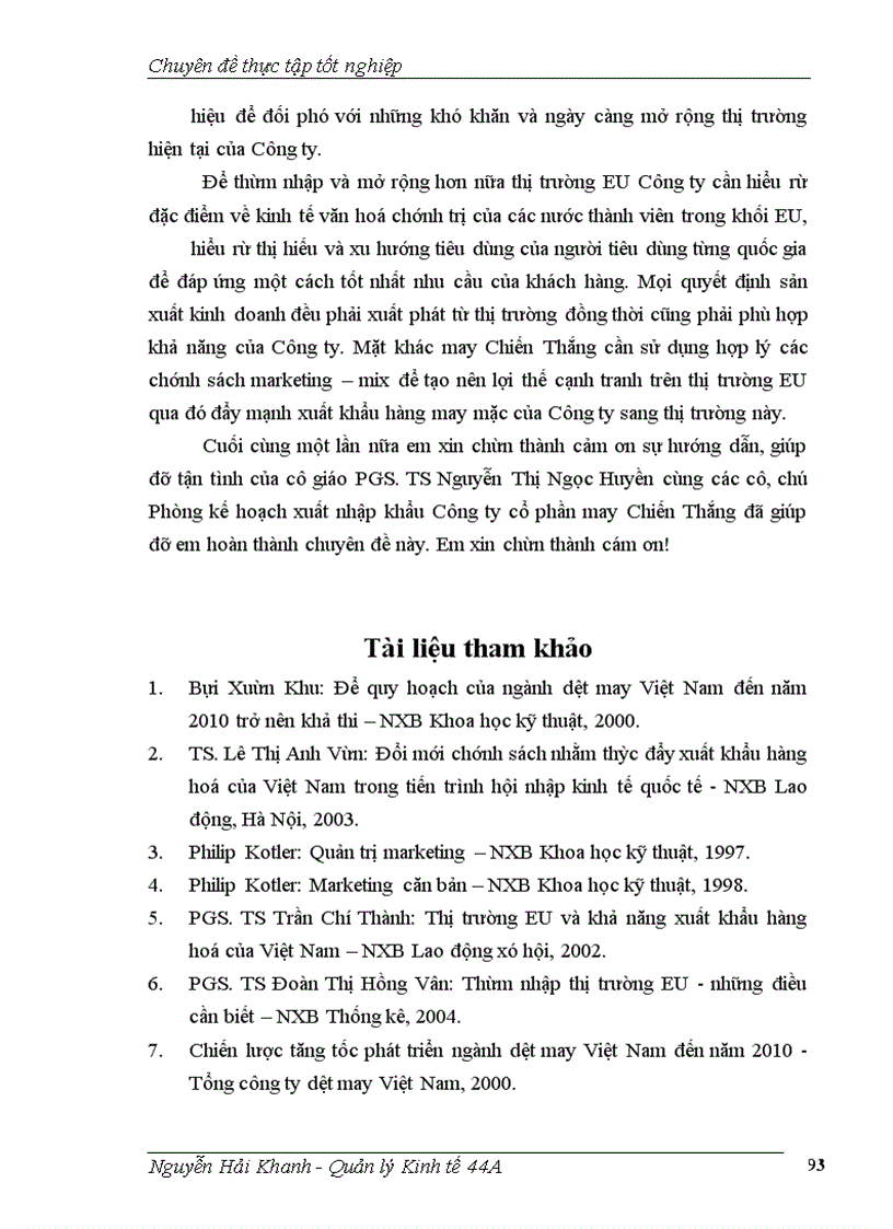 image for page Hoàn thiện quản lý marketinh nhằm thúc đẩy xuất khẩu hàng may mặc sang thị trường EU