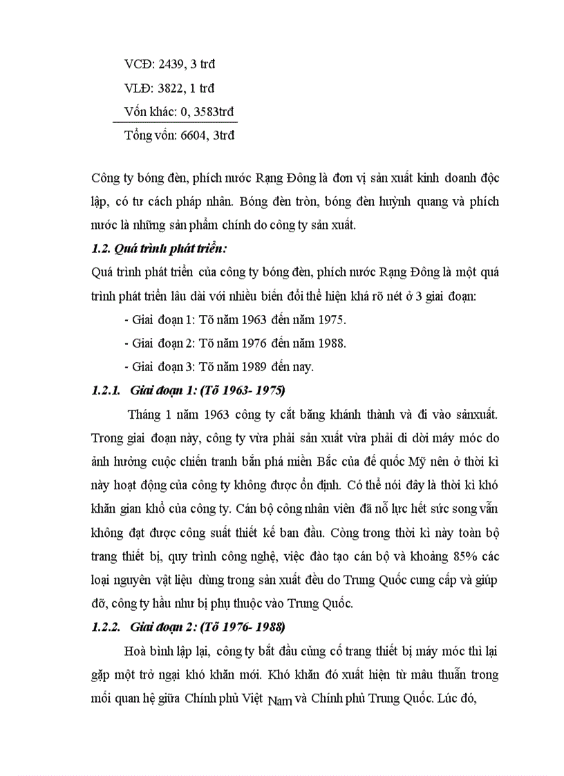 image for page Đánh giá lợi thế cạnh tranh của Sản phẩm Bóng đèn Rạng đông