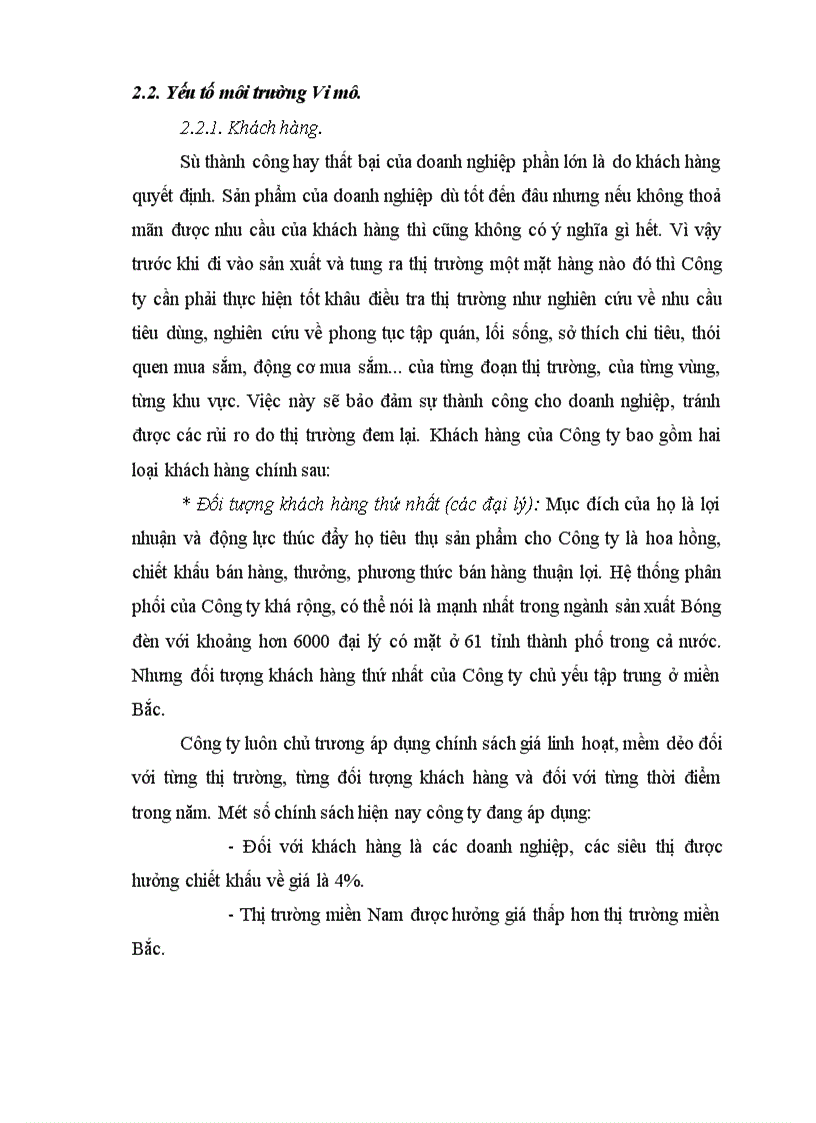 image for page Đánh giá lợi thế cạnh tranh của Sản phẩm Bóng đèn Rạng đông