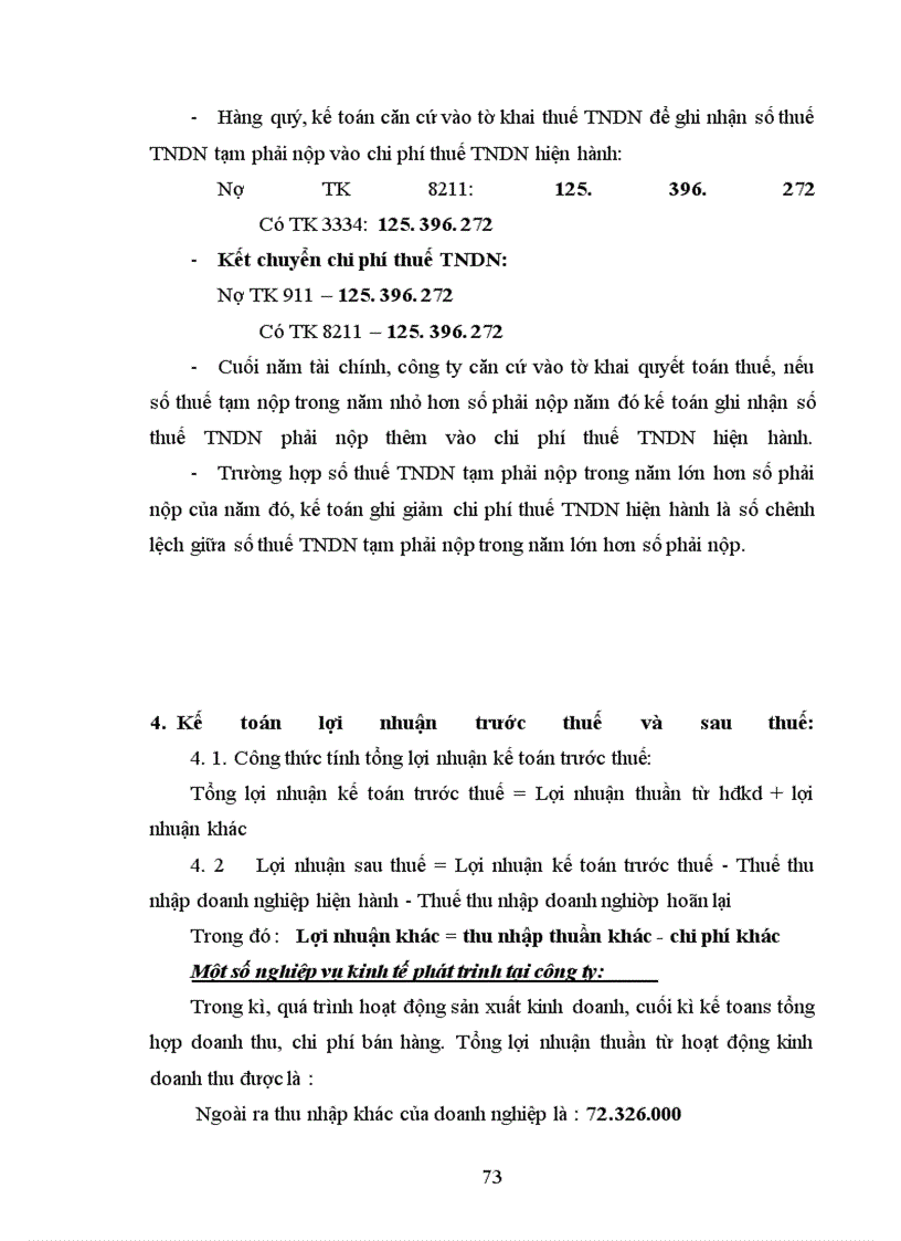 image for page Xác định kết quả kinh doanh tại công ty TNHH thương mại và XNK tổng hợp Ánh Dương