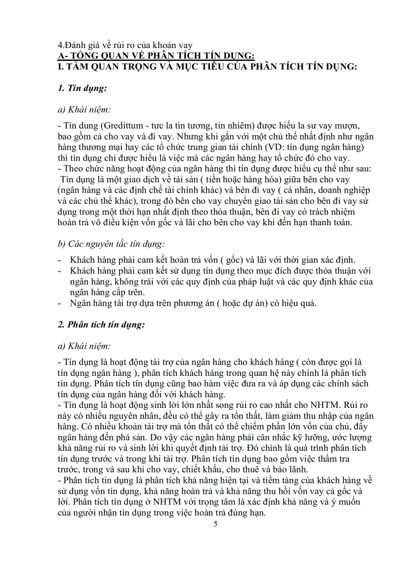 image for page Phân tích tín dụng