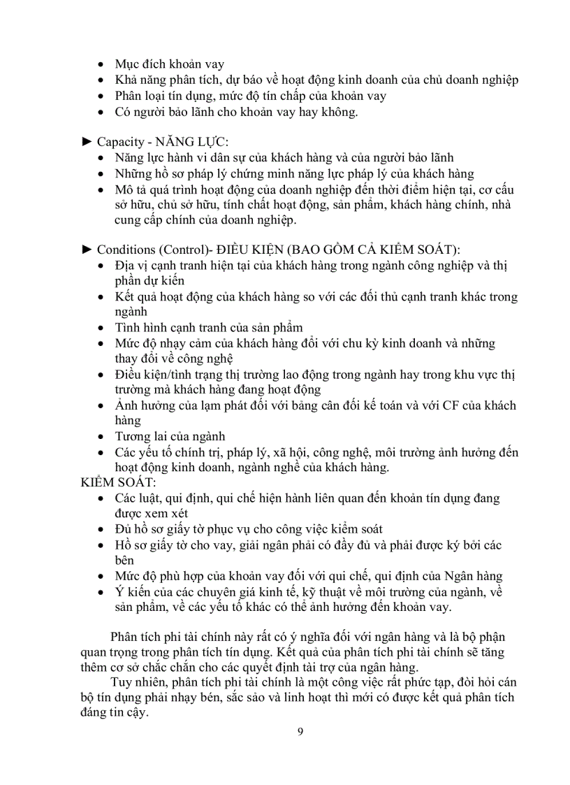 image for page Phân tích tín dụng