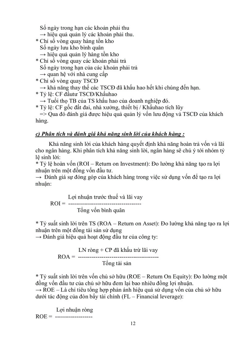 image for page Phân tích tín dụng