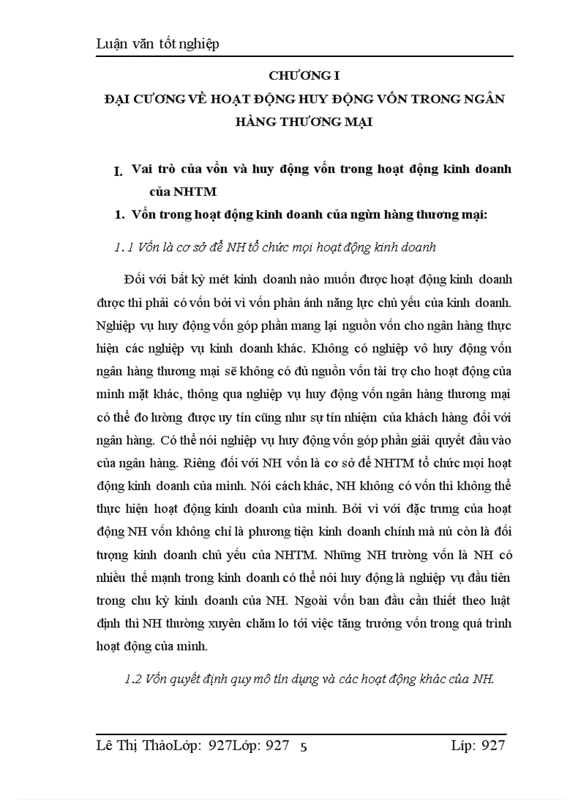 image for page Một số giải pháp nhằm nâng cao hiệu quả sử dụng vốn tại BIDV Quang Trung
