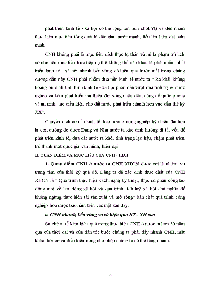 image for page Phương hướng và giải pháp để tiến hành công nghiệp hoá - hiện đại hoá