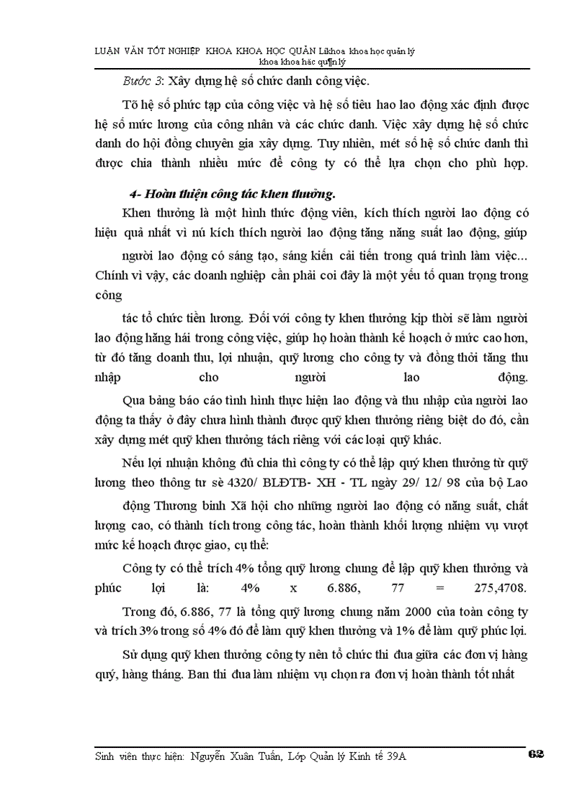 image for page Hoàn thiện công tác tổ chức tiền lương ở Công ty Vật tư - Vận tải - Xi măng