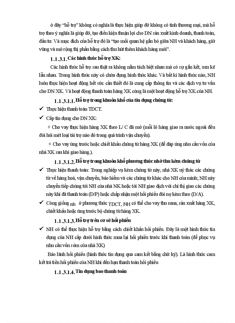 image for page Hỗ trợ XK trong khuôn khổ thanh toán tín dụng chứng từ ở Sở giao dịch I NHĐT&PT VN