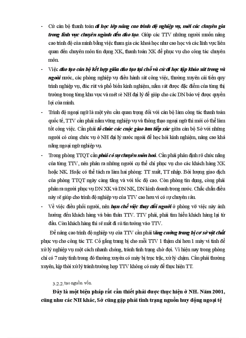 image for page Hỗ trợ XK trong khuôn khổ thanh toán tín dụng chứng từ ở Sở giao dịch I NHĐT&PT VN