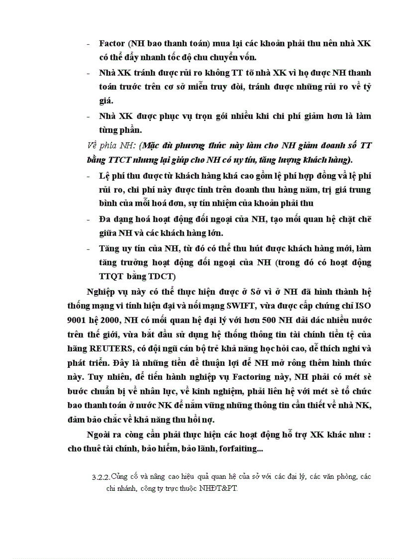 image for page Hỗ trợ XK trong khuôn khổ thanh toán tín dụng chứng từ ở Sở giao dịch I NHĐT&PT VN