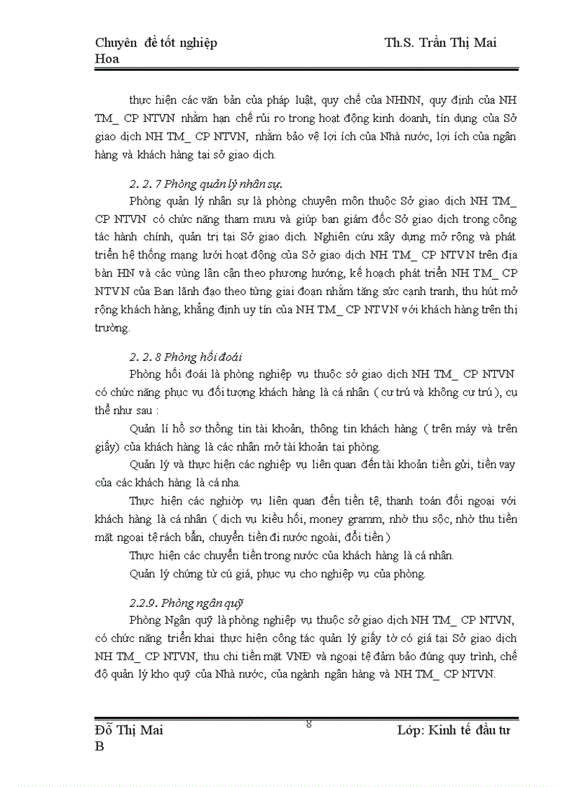 image for page Thực trạng và giải pháp hoàn thiện công tác thẩm định dự án đầu tư tại Sở giao dịch Ngân hàng Thương mại cổ phần Ngoại thương Việt Nam