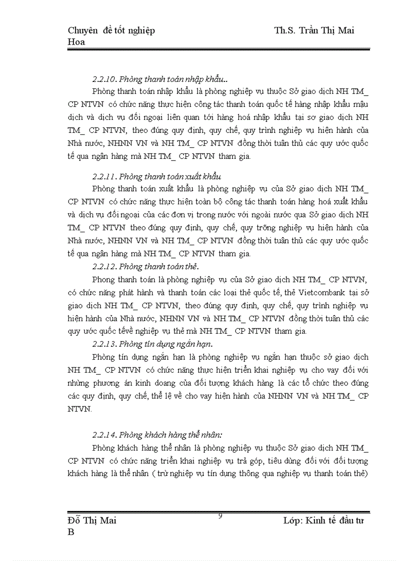 image for page Thực trạng và giải pháp hoàn thiện công tác thẩm định dự án đầu tư tại Sở giao dịch Ngân hàng Thương mại cổ phần Ngoại thương Việt Nam