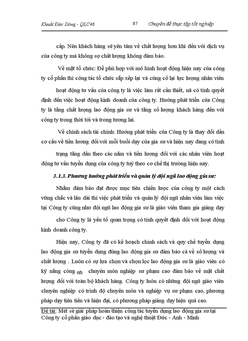 image for page Một số giải pháp hoàn thiện công tác tuyển dụng lao động gia sư tại Công ty cổ phần giáo dục đào tạo và nghệ thuât Đức - Anh - Minh