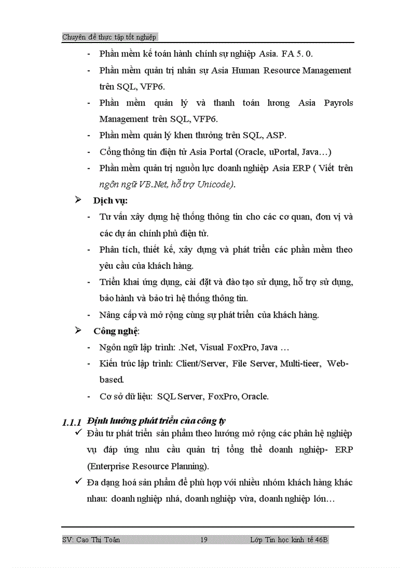 image for page Công ty cổ phần phát triển phần mềm Asia